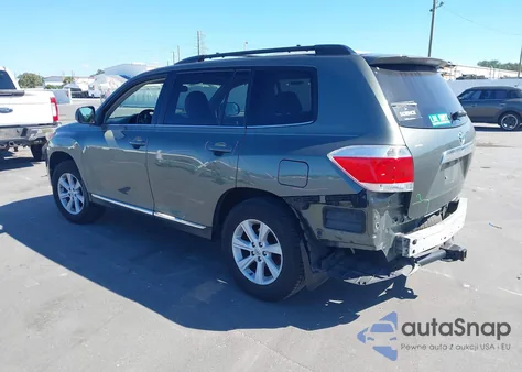 2013 Toyota Highlander Se V6 из США, поврежденный, VIN 5TDZK3EH9DS103583